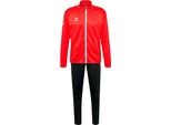 Tuta Hummel Hmllogo - Rosso/Nero, Taglia:Xl