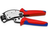 97 53 19 Sb Twistor® T Pinza Autoregolante Per Capicorda Con Testa Di Crimpatura Rotante Con Manicotti Multicomponente Cromati 200 Mm