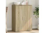 Vidaxl Credenza Rovere Sonoma 60X31X84 Cm Materiale A Base Di Legno