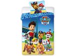 Biancheria Da Letto Per Bambini Paw Patrol Ryder Chase Marshall Rubble Skye Everest Zuma Rocky Dogs Bridge Beach Water Piumino 140 X 200 + Cuscino 70 X 90 Cm 100% Cotone