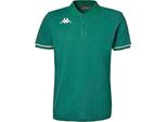 Polo Kappa Barli Manica Corta Verde L Uomo Verde L
