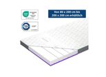 Genius Eazzzy Topper Deluxe Clima Control, Altezza 11 Cm, Topper Per Materasso Con Effetto Refrigerante, Topper Reversibile Refrigerante, Topper Per Letto Traspirante 80 X 200 X 9 Cm