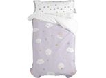 Set Copripiumino Happyfriday Moshi Moshi Moons Colorful Materasso Singolo 2 Pezzi