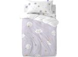 Happyfriday Moshi Moshi Moons: Set Copripiumino Colorato Per Culla 2 Pezzi