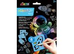 Avenir Scratch Set With Stencil: Space