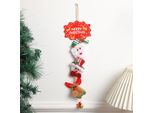 Accessori Creativi Per Appendere La Porta Di Natale Centro Commerciale Scena Di Casa Disposizione Di Natale Appeso Alla Parete Padre Natale Decorazione Appeso Accessori