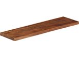 Syfax™ Piano Tavolo 120X30X3,8 Cm Rettangolare In Massello Di Recupero