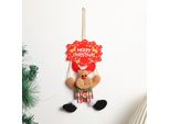 Accessori Creativi Per Appendere La Porta Di Natale Centro Commerciale Scena Di Casa Disposizione Di Natale Appeso Alla Parete Padre Natale Decorazione Appeso Accessori