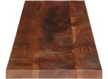 Vidaxl Piano Da Tavolo 180X30X3,8 Cm Rettangolare In Legno Massiccio Antico