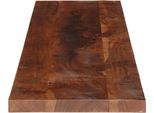 Vidaxl Piano Da Tavolo 140X30X2,5 Cm Rettangolare In Legno Massiccio Antico