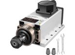Motore Mandrino Raffreddato Ad Aria 2,2KW ER20 - Mandrino Di Fresatura - Motore Lineare - Macchina Per Incisione Cnc Raffreddata Ad Aria - 24000RPM - Motore Mandrino