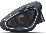 Midland BTX2 Pro S Singolo C1414.04, Interfono Moto Bluetooth Singolo, Auricolari Casco Impermeabili IPX6, Cancellazione Del Rumore, Fino A 8 Persone, Batteria 23H, Portata 800 M