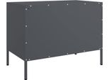Mobile Tv Antracite 68X39X50,5 Cm In Acciaio