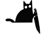 Inf Grande Decorazione Per Telaio Porta Gatto - Ornamento Angolare In Metallo
