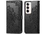 Cover Oppo Reno 12 - Pelle Finta - Flip Cover Imoshion - Nero