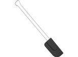 Raschietto In Silicone 29 X 3,5 Cm Acciaio Inox/Nero 230 °C