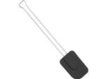 Raschietto In Silicone 29 X 5 Cm Acciaio Inox/Nero 230 °C