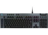 Logitech G G915 X, Cablato, Usb, Interruttore Meccanico, Qwerty, RGB-LED, Nero