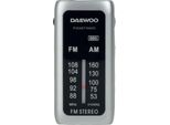 Radio Portatile Daewoo Dw1129/ Argento