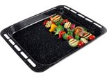 Orion | Teglia Da Forno - 45,5X36X5 Cm - Acciaio Smaltato - Piastra Da Forno - Lavabile In Lavastoviglie - Teglia Da Forno Profonda