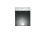 Lampadario A Sospensione Lila A Led In Metallo E Vetro Borosilicato Verde Trasparente 3481-40-140 Fabas Luce