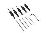 Set Di Punte Per Svasare, Punte Per Svasare, Punte Metriche Per Svasare, Set Di Utensili Per Smussare, Strumenti Per La Lavorazione Del Legno, Ferramenta