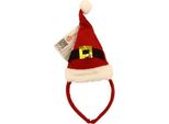 Cerchietto Con Cappello Di Babbo Natale 11X19 Cm