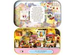 Habarri | Casa In Miniatura - Diy Casa Delle Bambole - Casa In Legno Con Mobili E Illuminazione A Led - Regalo Per Bambini - Mercato Allegro