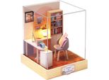 Habarri | Casa In Miniatura - Diy Casa Delle Bambole - Casa In Legno Con Mobili E Illuminazione A Led - Regalo Per Bambini - Pomeriggio Creativo