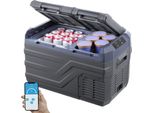 Frigorifero Portatile Con Scomparto Congelatore - Frigorifero Da 35L Per Auto - Dual Zone 60W - Ideale Per I Viaggi E Il Campeggio
