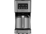 Cecotec Coffee 66 Drop & Thermo Time Filter Coffee Maker Argento Taglia Unica / Spina Ue 220V Argento Taglia Unica