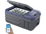 Frigorifero Portatile Per Auto Da 15L Con Scomparto Freezer - Refrigeratore Monozona Per Auto E Casa - Campeggio E Tempo Libero