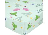 Lenzuolo A Pieghe Happyfriday Moshi Moshi Cute Llamas Colourful 90 X 200 X 32 Cm