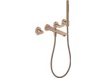 Hansgrohe Axor Citterio C Robinetterie De Baignoire 3 Trous EncastréE Pour Montage Mural, Avec Douchette à Main, 49480300, 49480300