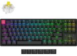 Keychron K8 Qmk Versione 2 Tastiera Meccanica Senza Fili, Hot Swap, Rgb, Qwerty Us Layout - Keychron Super Banana - K8X-J4