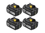 Batteria Di Ricambio, 18V, Capacità 6000Mah, 4 Batterie