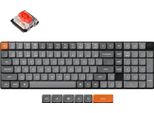 Keychron K17 Max Qmk Wireless Custom Mechaninė KlaviatūRa Rgb PašVietimas (Hot-Swappable) / Low Profile Gateron Mechaninė / Raudona