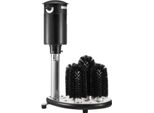 Lavabicchieri Elettrico - 1200 Bicchieri/Ora - Lavabicchieri Con 5 Spazzole - Apparecchio Da Cucina Per Bar E Ristoranti