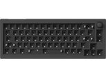Tastiera Meccanica Senza Fili Keychron V2 Max Qmk/Via, Manopola Barebone, Nero Carbone, Barebone V2M-Z4