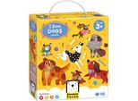 Puzzle Del Cane Banana Panda - Giocattolo Educativo Per Bambini Dai 3 Anni In Su