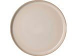Ritzenhoff & Breker Olivia Speiseteller, Teller, Essteller, Steingut, Beige, Ø 26.5 Cm, 746907
