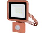 Rev Proiettore Led Eco+, Con Sensore Di Movimento, 10W, 6500K, 800Lm, IP44, Terracotta