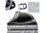 Ekspand | Telone 4X4 M - Argento-Nero - Resistente Alle Intemperie - Resistente All'acqua E Al Gelo