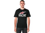 Alpinestars Ride 4.0 Csf Maglietta A Maniche Corte Nero M Uomo Nero M