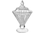 Vaso In Vetro Clayre & Eef Ø 12X19 Cm Vetro Trasparente