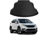 Fodera Per Bagagliaio Per Honda CR-V 2012-2017 In Gomma Tpe Nero