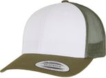 Cappello Trucker Flexfit Retro Uomo Verde Taglia Unica