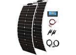Pannello Solare Monocristallino, Alta Efficienza, Design Flessibile, 100W 12V24V