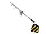 Stativo A Braccio Trasversale, Altezza Massima 2490 Mm, Materiale Resistente In Acciaio Inox, Traversa Da 2,49 M