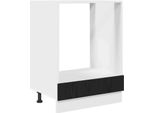 Syfax™ Armadio Pensile Rovere Nero 60 X 46 X 81,5 Cm Legno Multistrato